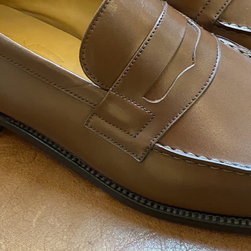 J.M.Weston Signature loafer #180 TAN BROWN size