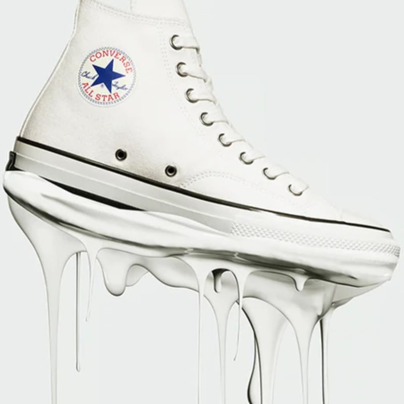 converse addict Chuck Tyler canvas Hi （WHITE） | 