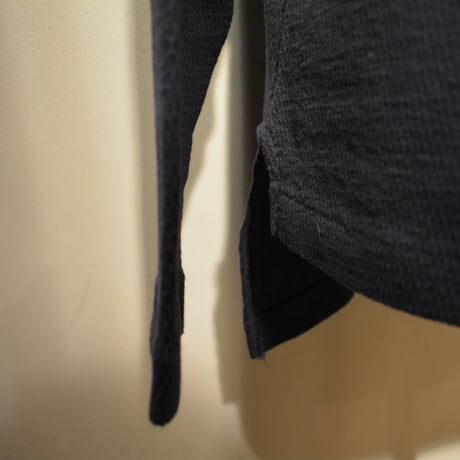 kenneth field L/S POLO  -NAVY-