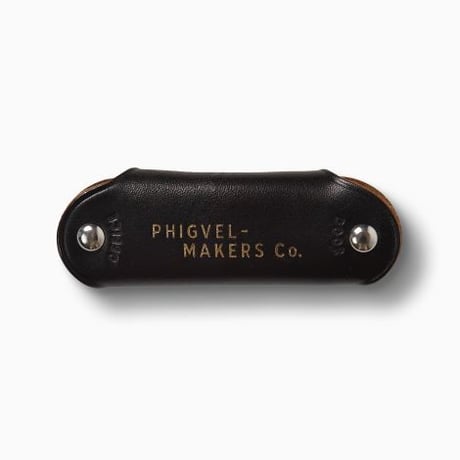 PHIGVEL‐MAKERS Co． pm‐kc key case -vintage black-