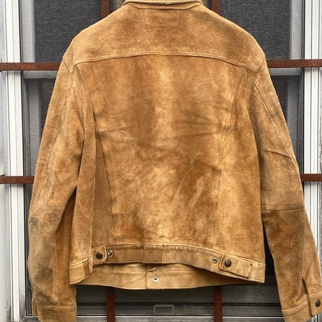 Levis 60's 3rd type suede jacket Big“E” -made in USA- GOOD CONDITION ‼︎