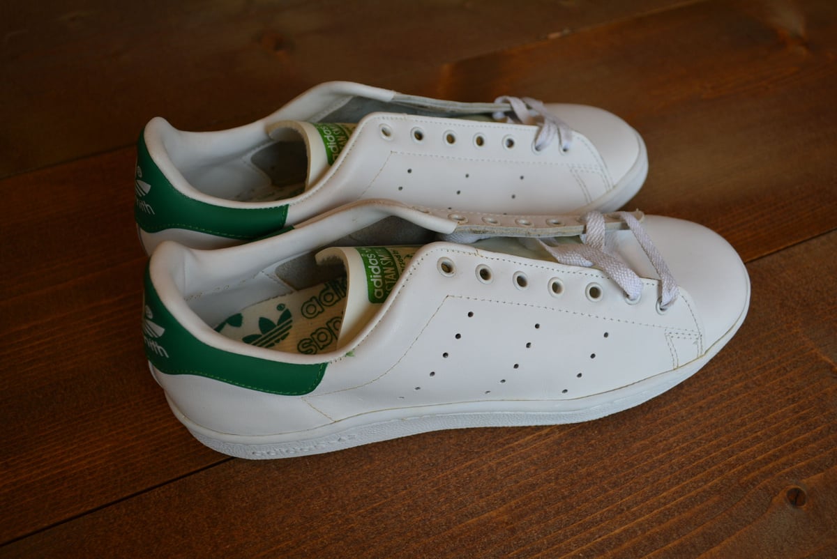 deadstock 80s adidas stan smith made in France