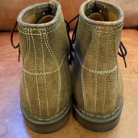 ZINTALA LINE-MAN BOOTS  GUIDI&ROSELLINI OLIVE VACETTA LEATHER
