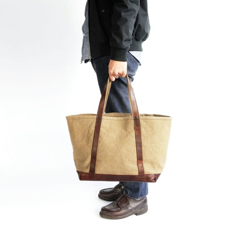 ARTS & CRAFTS -AGING CANVAS BASIC TOTE- ベーシック