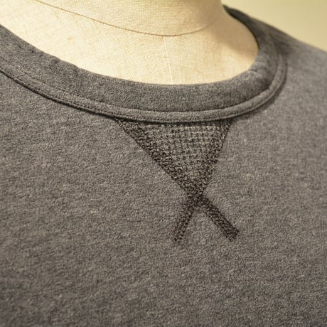 schiesser -hugo sweat- dark grey melange