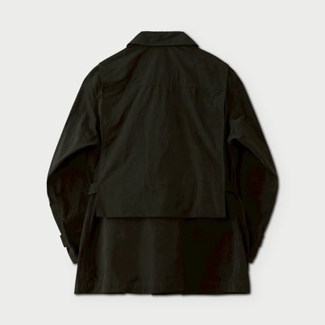 PHIGVEL‐MAKERS Co. 2026ss PMAV-OT01 WAXED CLOTH HUNTER JACKET (GRAPHITE)
