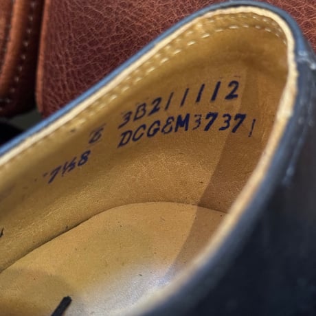 -DEADSTOCK-  Canadian Army Service Shoes  1994's M.H.BROWN  size 7H -８E / 8H E