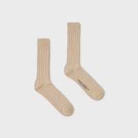 PHIGVEL‐MAKERS Co.  2024ss GENT'S SOX (OFF WHITE)