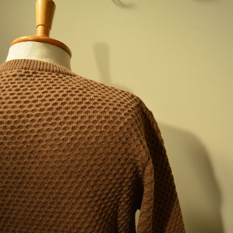 GRP WAFFLEKNIT‐lightweight‐ CAMEL