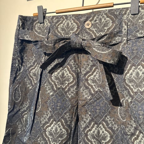 MOJITO GULF STREAM SHORTS（Gray Paisley × rip stop fabric）