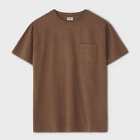 PHIGVEL‐MAKERS Co.  POCKET TEE(chestnut)