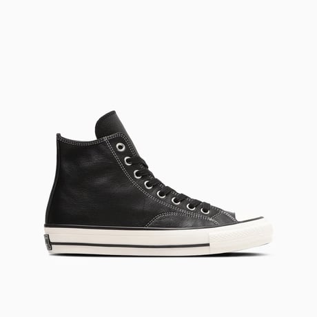 CHUCK TAYLOR LEATHER HI（BLK LEATHER）