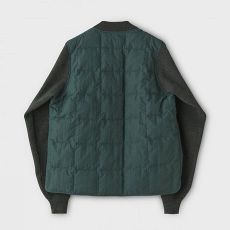 PHIGVEL‐MAKERS Co.  -Sporting Down Blouson- (JADE GREEN)