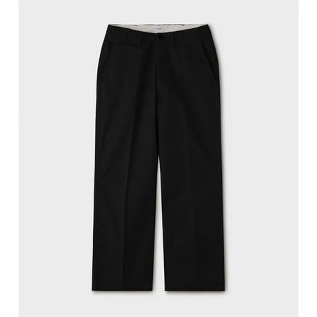 PHIGVEL‐MAKERS Co．Officer Trousers - Wide（INK BLACK）