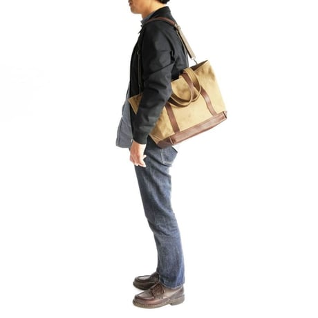 ARTS & CRAFTS -AGING CANVAS  2WAY TOTE-  2ウェイトート