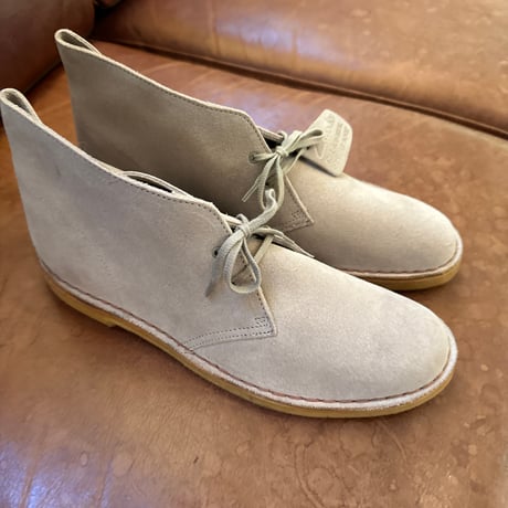 -DEAD STOCK- Clarks desert boots  made in England  size GB8h US8h FIT Ｆ