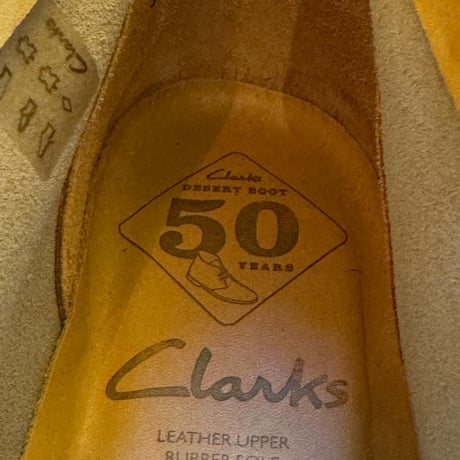 DEAD STOCK  Clarks desert boot   “50th”anniversary model  Made in England🏴󠁧󠁢󠁥󠁮󠁧󠁿