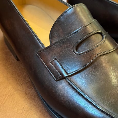 JOHN LOBB “LOPEZ” Last#4395 museumcalf DARK BROWN size６1/2 Ｅ