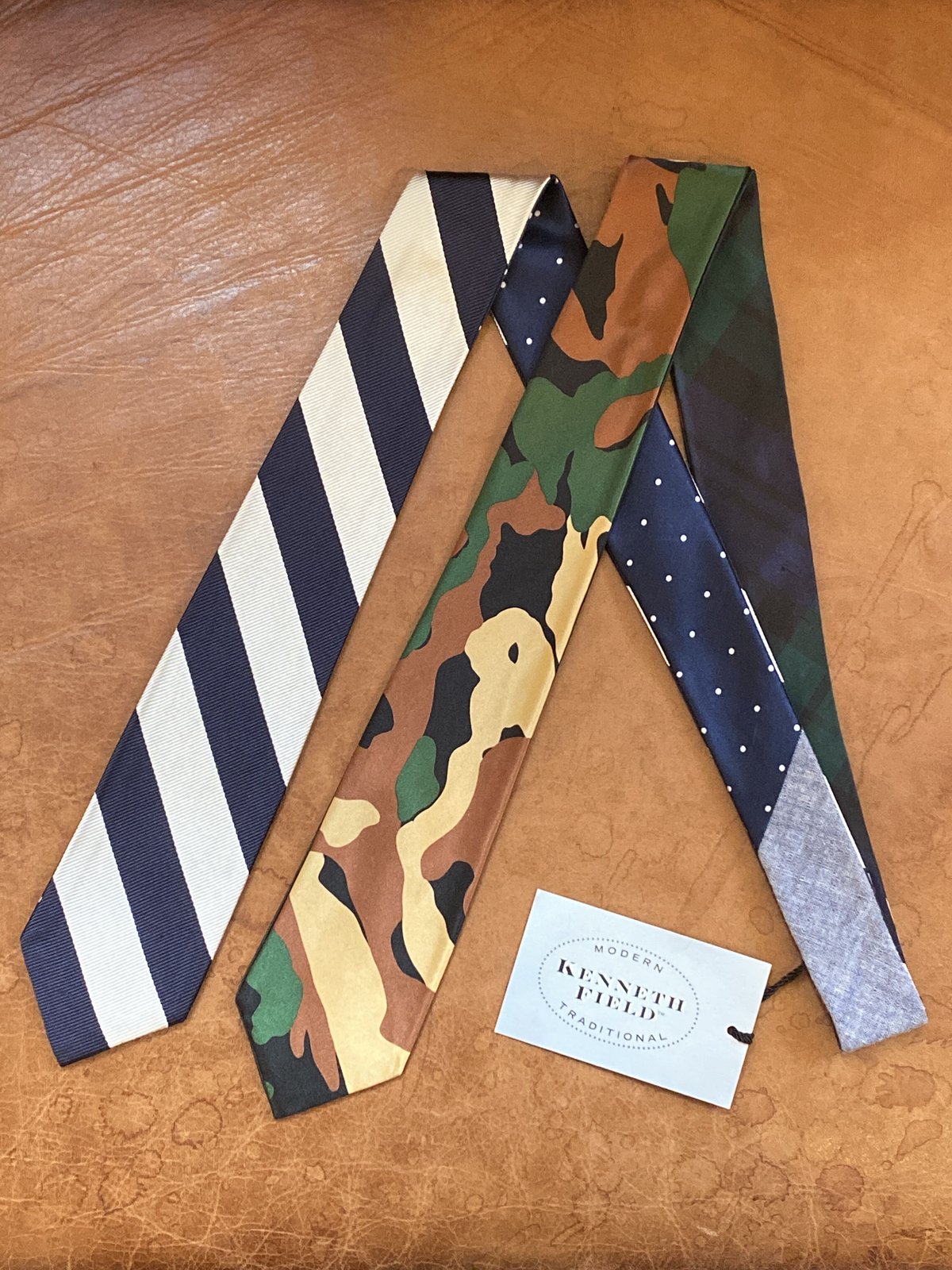 Kenneth field 4 FACE TIE ケネスフィールド KENNETH FIELD(ケネスフィールド) 4 FACE TIE(4ウェイ ネクタイ