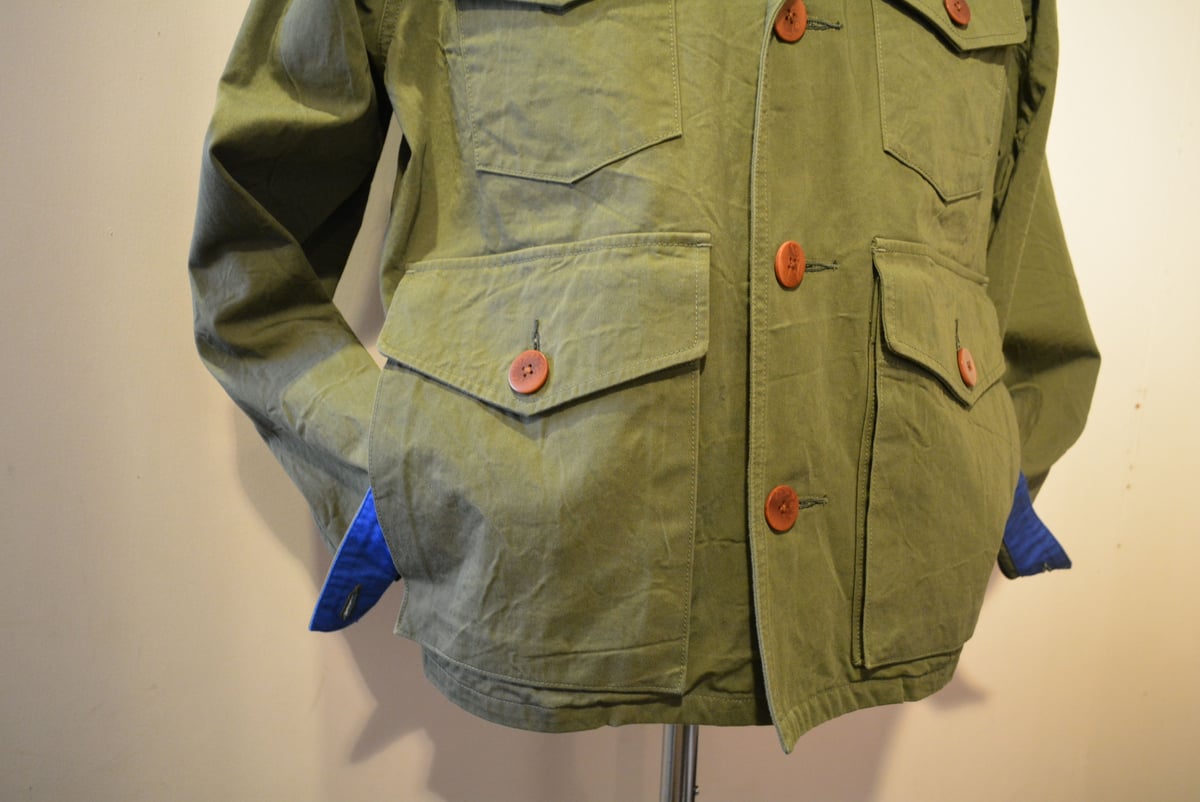 MOJITO BIG GAME TOUR JACKET bar.2.0 (OLIVE×BLUE