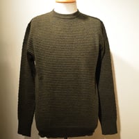 GRP crewneck “spotknit” VERDE(ダークグリーン)