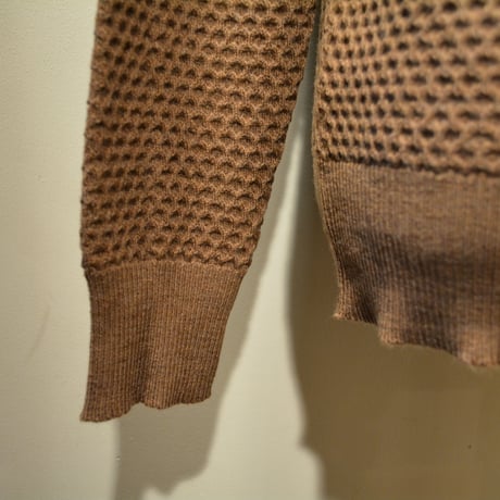 GRP WAFFLEKNIT‐lightweight‐ CAMEL