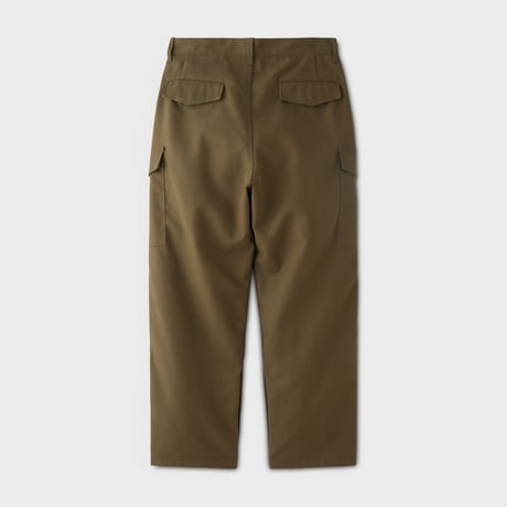 PHIGVEL‐MAKERS Co.  DOUBE CLOTH CARGO TROUSERS (OLIVE)