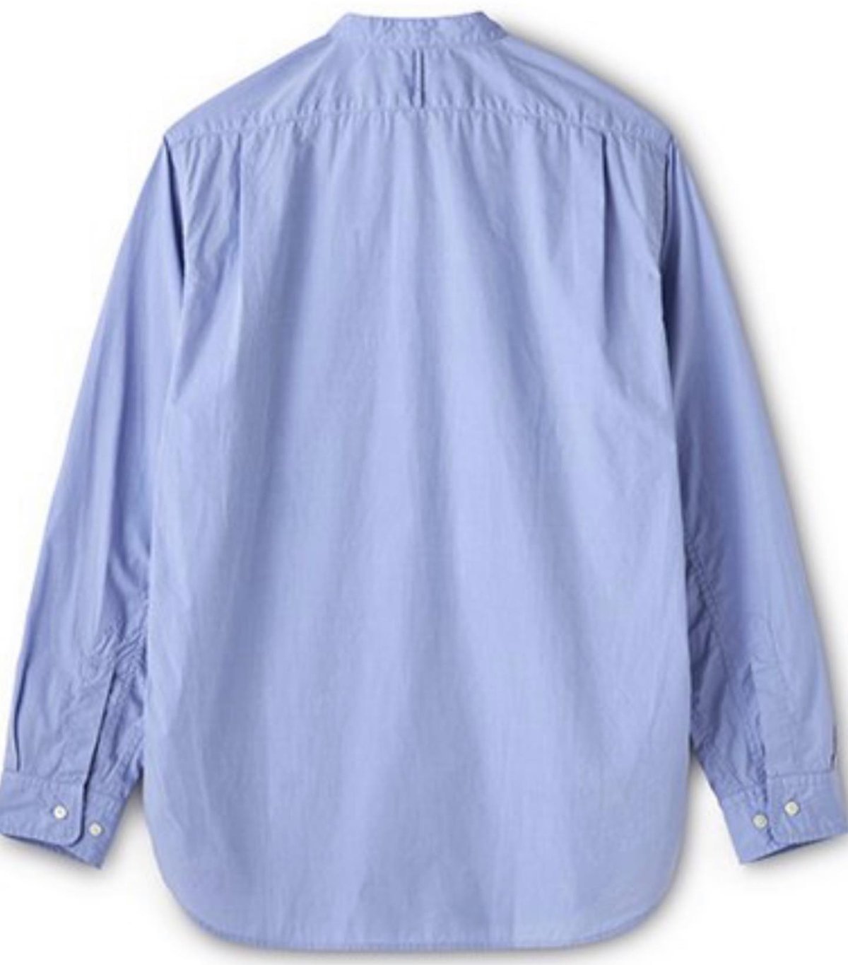 PHIGVEL‐MAKERS Co．BAND COLLAR DRESS SHIRT (Viol...