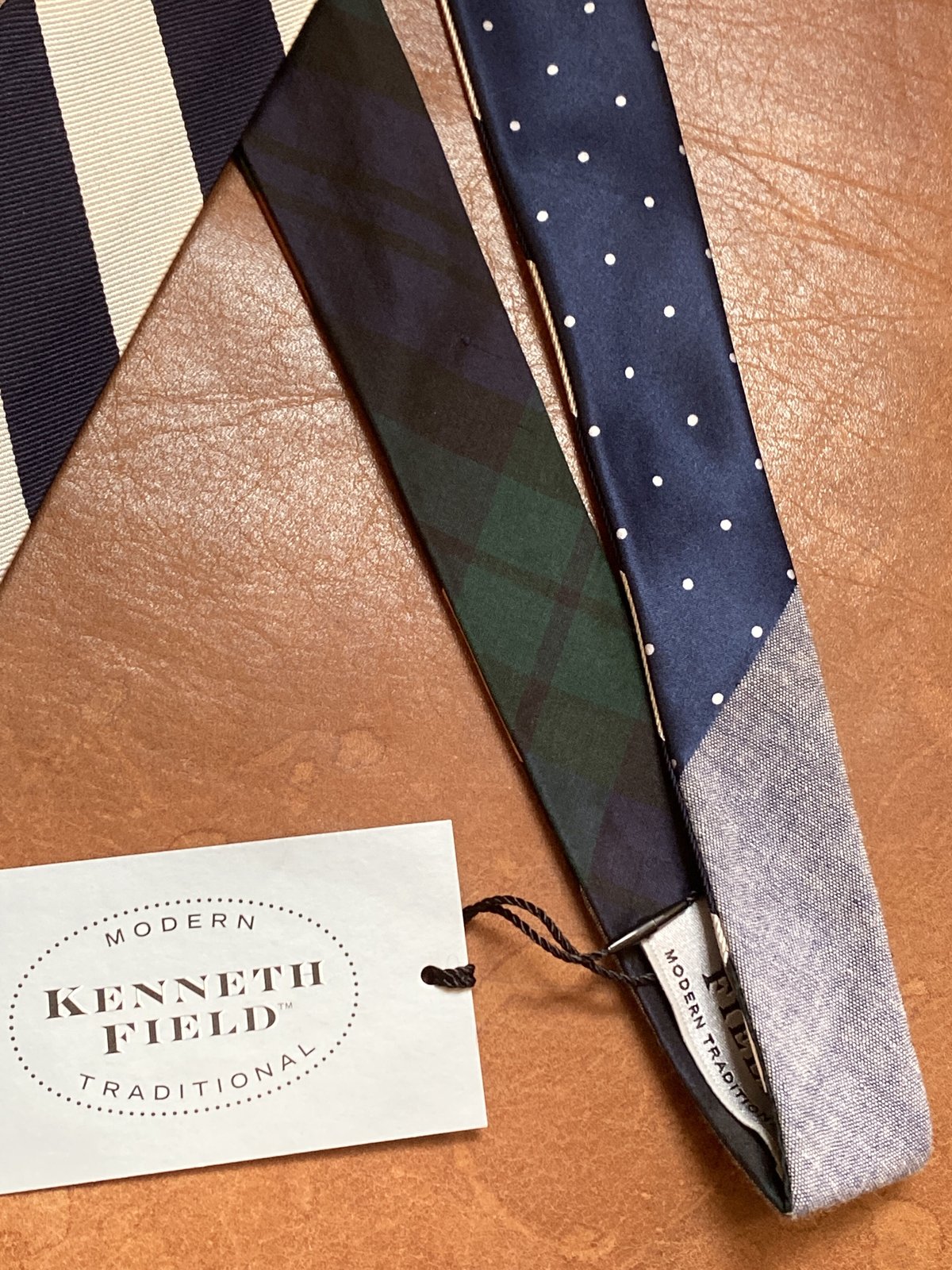 KENNETH FIELD ケネスフィールド 4face tie KENNETH FIELD(ケネスフィールド) 4 FACE TIE(4ウェイ ネクタイ
