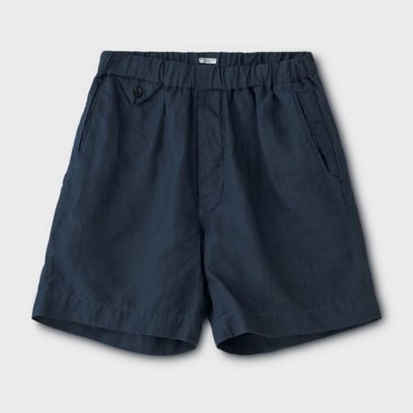 PHIGVEL‐MAKERS Co． Linen Easy Shorts (InkNavy)