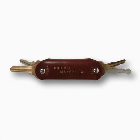 PHIGVEL‐MAKERS Co． pm‐kc key case -brown-
