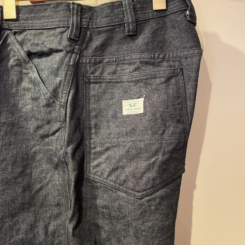 SASSAFRAS -Sprayer 5+ Pants- (13.5oz Denim) | c