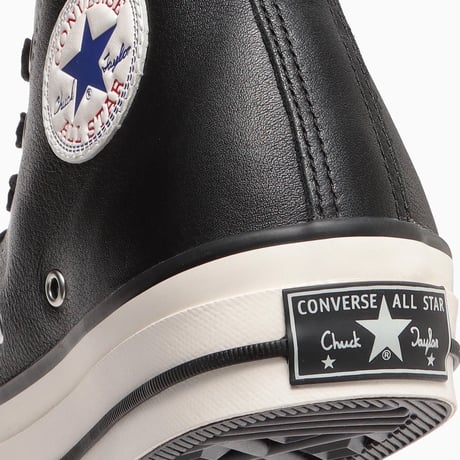 CHUCK TAYLOR LEATHER HI（BLK LEATHER）