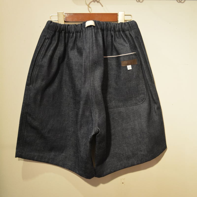 kenneth field ‐EZ SHORTS‐（14oz SELVAGE DENIM) |