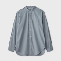 PHIGVEL‐MAKERS Co．BAND COLLAR DRESS SHIRT (OLD SAX)