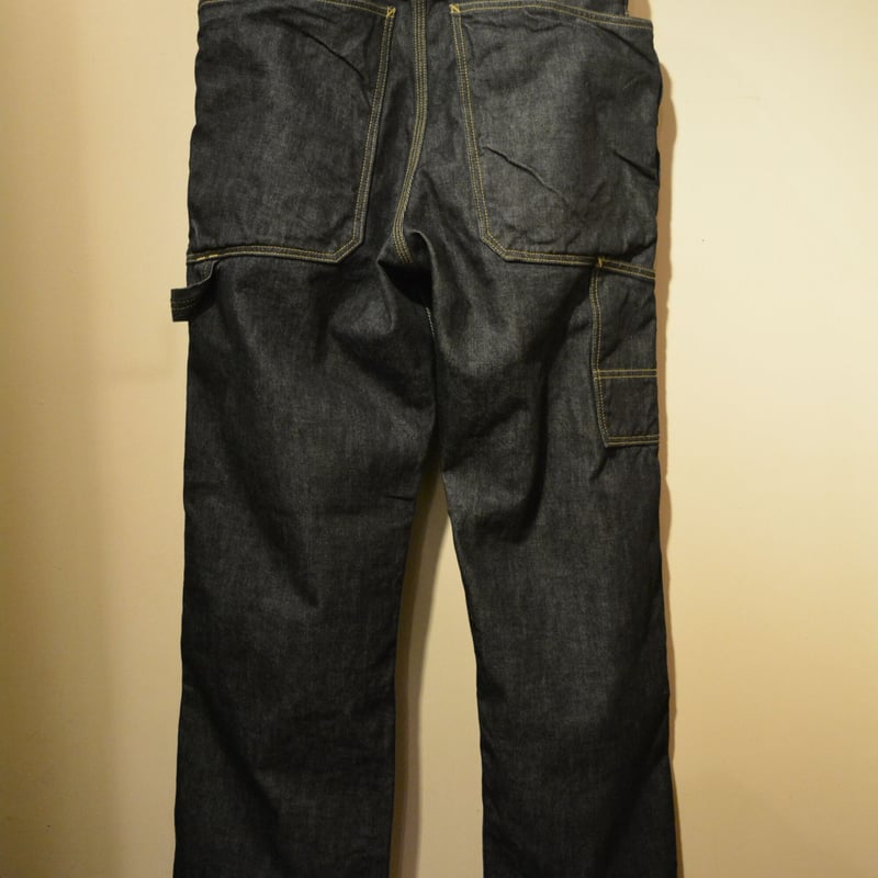 美品　SASSAFRAS FALL LEAF PANTS Sassafras Fall Leaf Tough Pants Work Satin Black