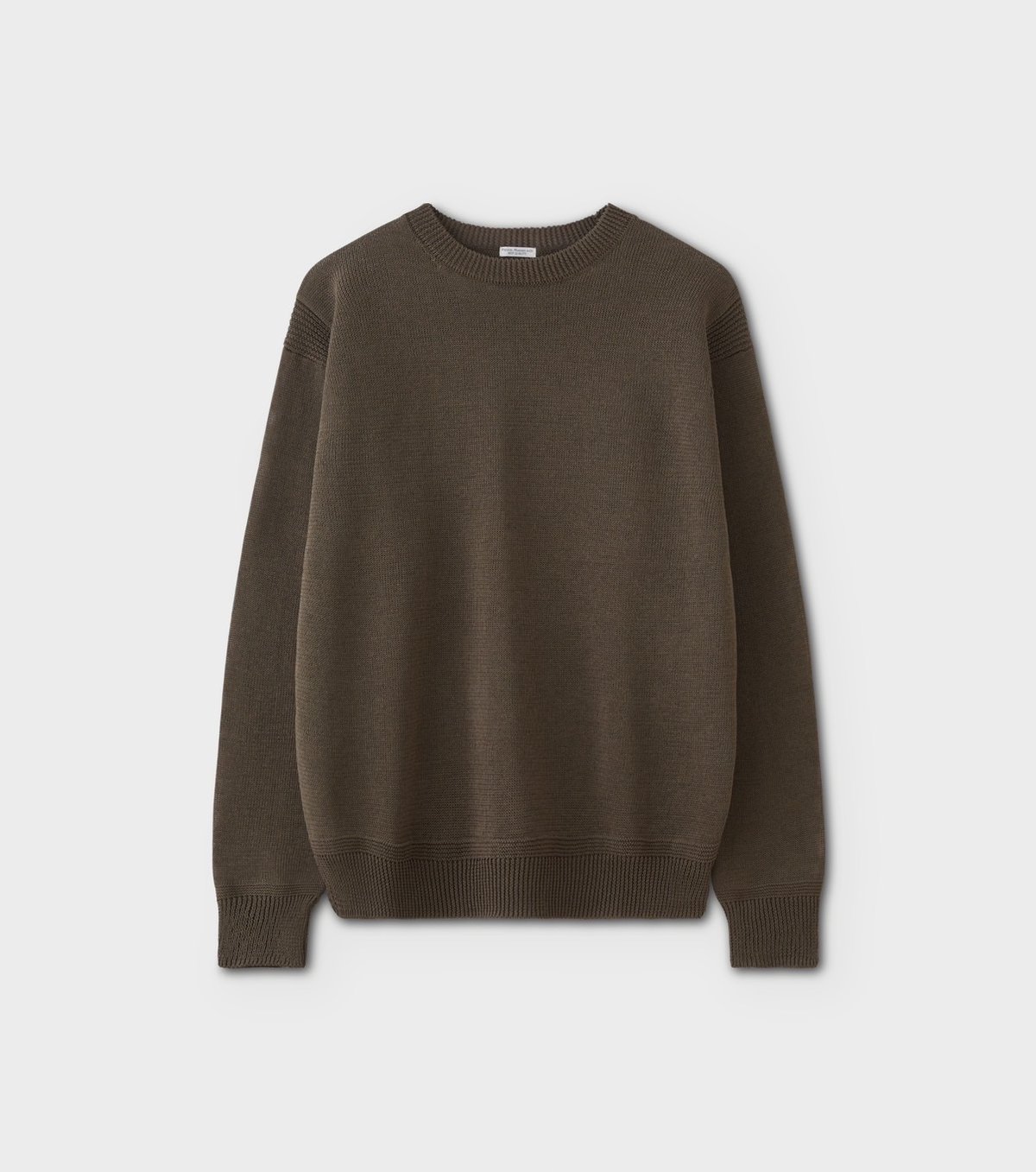 トップス PHIGVEL MIL CREWNECK CARDY VINTAGE BROWN PHIGVEL MIL CREWNECK CARDY VINTAGE BROWN