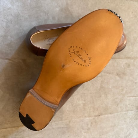 ZINTALA SKIN STITCH VANP (Hoween Company #4 CORDVAN)