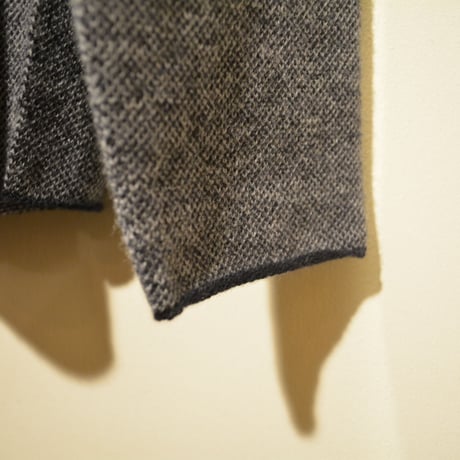 -seldom- V‐neck sweater　‐GRAY‐