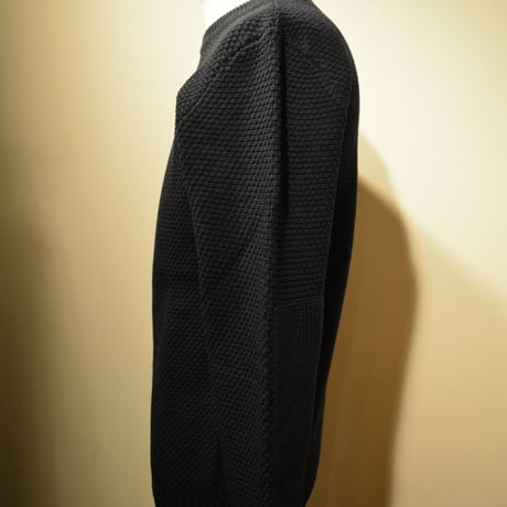GRP WAFFLEKNIT‐mediumweight‐ blu notte (ネイビー)