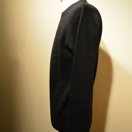 GRP crewneck “spotknit” NERO(ブラック)