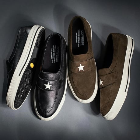 converse addict one star loafer BROWN