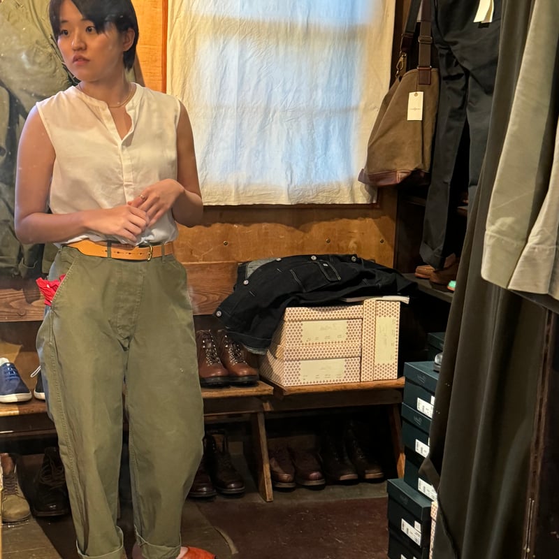 MILITARY PANTS -YOSHIDA ZUBON- | credo