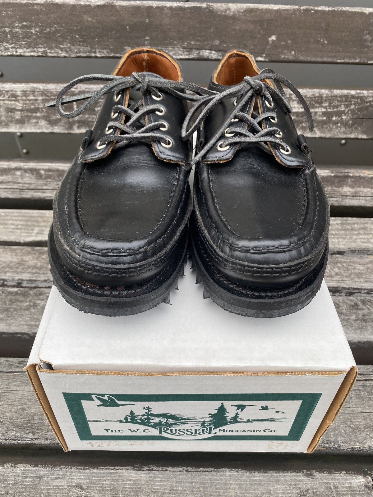 RUSSELL MOCCASIN 集まれ ONEIDA トリプルヴァンプ RUSSELL MOCCASIN 集まれ ONEIDA トリプルヴァンプ
