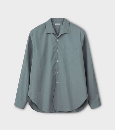 PHIGVEL‐MAKERS Co．French Open Collar LS Shirt(J