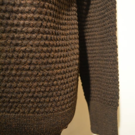 GRP crewneck “spotknit” MARRON(ブラウン)