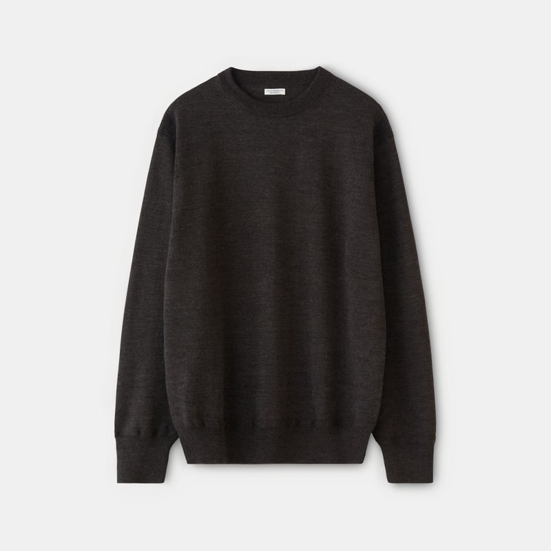 PHIGVEL‐MAKERS Co． W/L Crewneck Knit（Dust Gray）