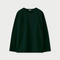 PHIGVEL‐MAKERS Co. 2026ss PMAV-CL04 BOAT NECK LS TOP (FOREST)