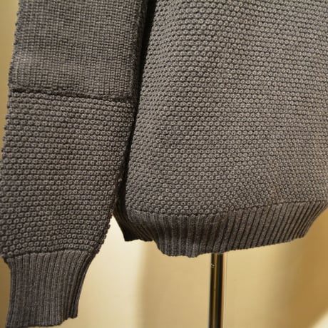 GRP WAFFLEKNIT‐mediumweight‐ grigio(ライトグレー)