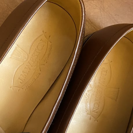 J.M.Weston Signature loafer #180 TAN BROWN size 6 D